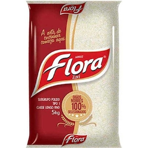 Arroz Tipo 1 Flora Zari Pacote 5kg