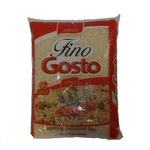 Arroz Tipo 1 Fino Gosto Embalagem 1kg