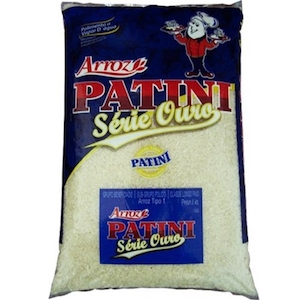 Arroz Tipo 1 Patini Embalagem 1kg