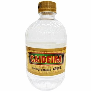 Cachaça Caideira Adoçada Garrafa 450ml