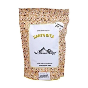 Farofa Temperada com Alho Santa Rita 250g