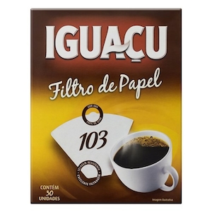 Filtro de Papel N103 Iguaçu 30un