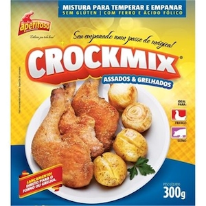 Mistura para Empanar Crok Mix Assado Grelhado Embalagem 300g