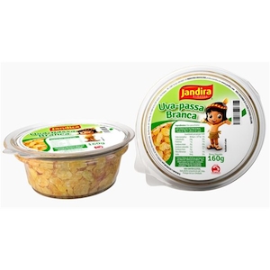 Uva Passa Branca Jandira Embalagem 160g