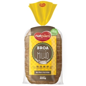 Broa de Milho Natpães Embalagem 400g