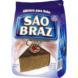 Mistura para Bolo São Braz Café 400g