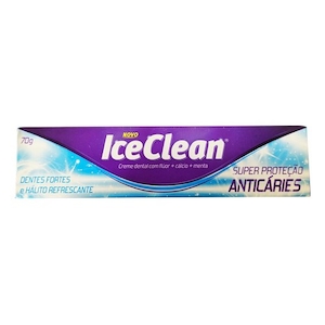 Creme Dental Ice Clean Embalagem 70g