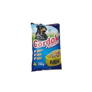 Ração para Cães Gordok Mix Adulto Embalagem 25kg
