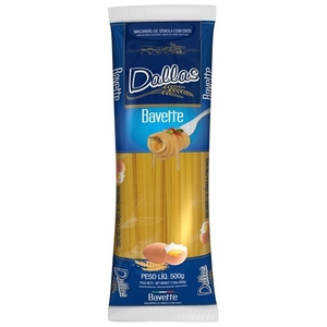 Macarrão Bavette Dallas com Ovos Embalagem 500g