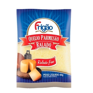 Queijo Ralado Frigão Fino Embalagem 40g
