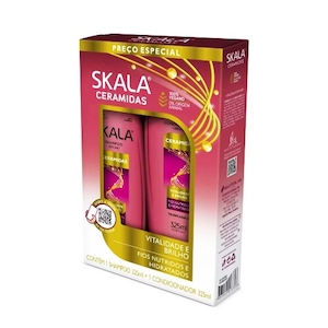 Kit Skala Ceramidas Shampoo 325ml e Condicionador 325ml