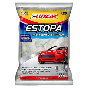 Estopa para Polimento Luxcar Embalagem 200g