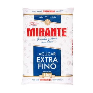 Açúcar Extra Fino Mirante 1kg