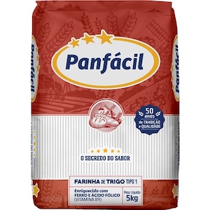 Farinha de Trigo Panfacil Embalagem 5kg