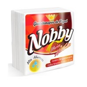 Guardanapo Nobby Folha Simples 21x22cm Embalagem 50 Un