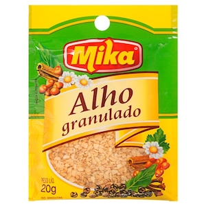 Alho Granulado Mika Embalagem 20g