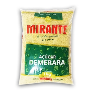Açúcar Demerara Mirante Embalagem 1kg