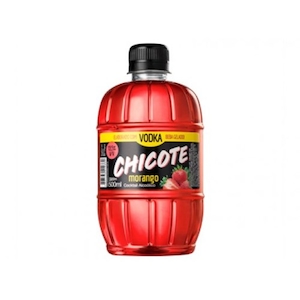 Vodka Chicote Morango 500ml