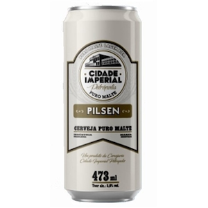 Cerveja Cidade Imperial Pilsen 473ml