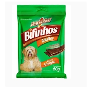 Bifinho Powerdog Frango 60g