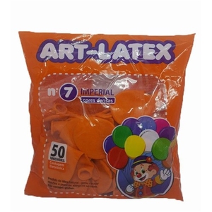 Baloes Artlatex Laranja C/50un