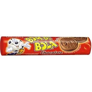 Biscoito Recheado Parati Bom de Bola Chocolate 120g
