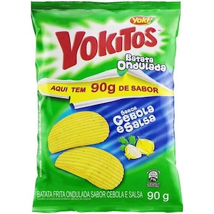Batata Yokitos Onda Cebola e Salsa Pacote 90g