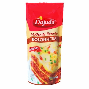 Molho de Tomate Dajuda Bolonhesa Sachê 340g