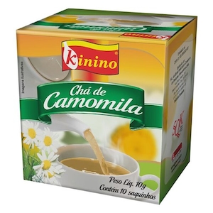 Chá de Camomila Kinino Caixa 10 Un