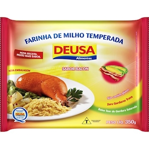 Farofa de Milho Deusa Bacon Pacote 350g