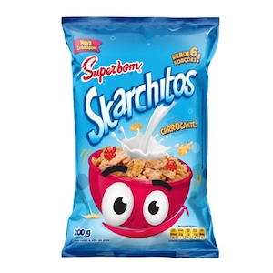 Cereal Matinal Superbom Skarchitos Pacote 200g
