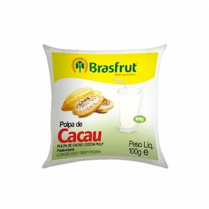 Polpa Congelada Brasfrut Cacau Embalagem 100g