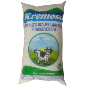 Leite Pasteurizado Kremoso Tipo C Saco 1l