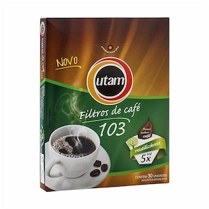 Filtros de Café Utam 103 Caixa 30 Un