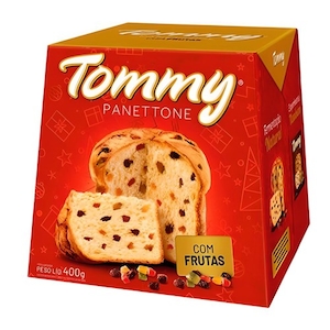 Panetone com Frutas Tommy 400g