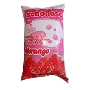 Bebida Láctea Saboroso Morango Embalagem 850g