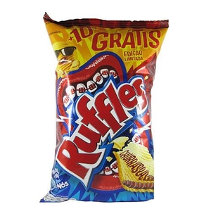 Batata Elma Chips Ruffles Churrasco Pacote 110g Grátis 10g