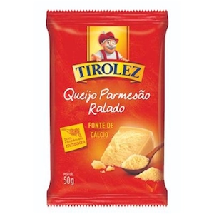 Queijo Ralado Tirolez Pacote 50g