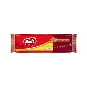 Macarrão Espaguete Ninfa com Ovos Pacote 500g