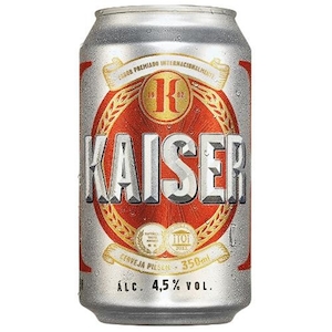 Cerveja Kaiser Lata 350ml