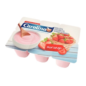 Iogurte Carolina Polpa Morango 510g
