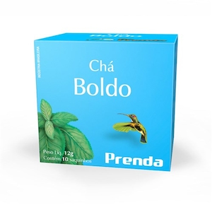 Chá de Boldo Prenda Caixa Sachês 10 Un