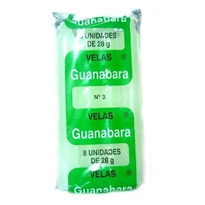 Vela Guanabara N3 Embalagem 8 Un