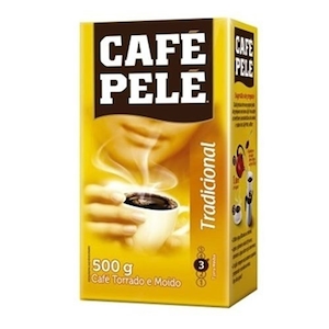 Café Pelé Torrado e Moído Tradicional Vácuo 500g