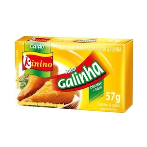 Caldo Kinino Galinha Caixa 57g