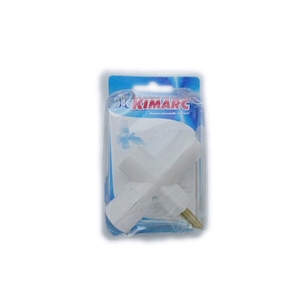 Pino 3 Saídas Kimarc 2p Terra Flp Ref.1240 Embalagem 1 Un