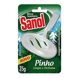 Bloco Sanitário Sanol Pinho Aparelho e Refil 35g
