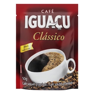 Café Solúvel Clássico Iguaçu 50g