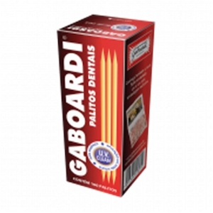 Palito de Dente Gaboardi Caixa 160un