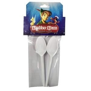 Colher de Plástico Petter Pan